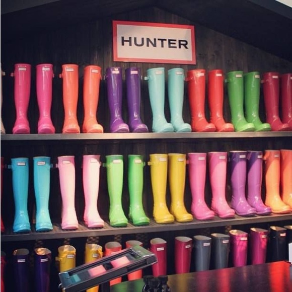 Hunter Original Short Gloss Boots - Picture 12 of 15